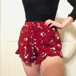 Floral shorts
